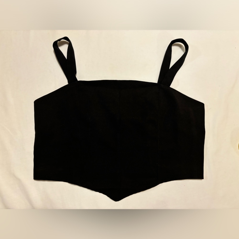 Mi Ami for Francesca’s NWT, black crop top, XL